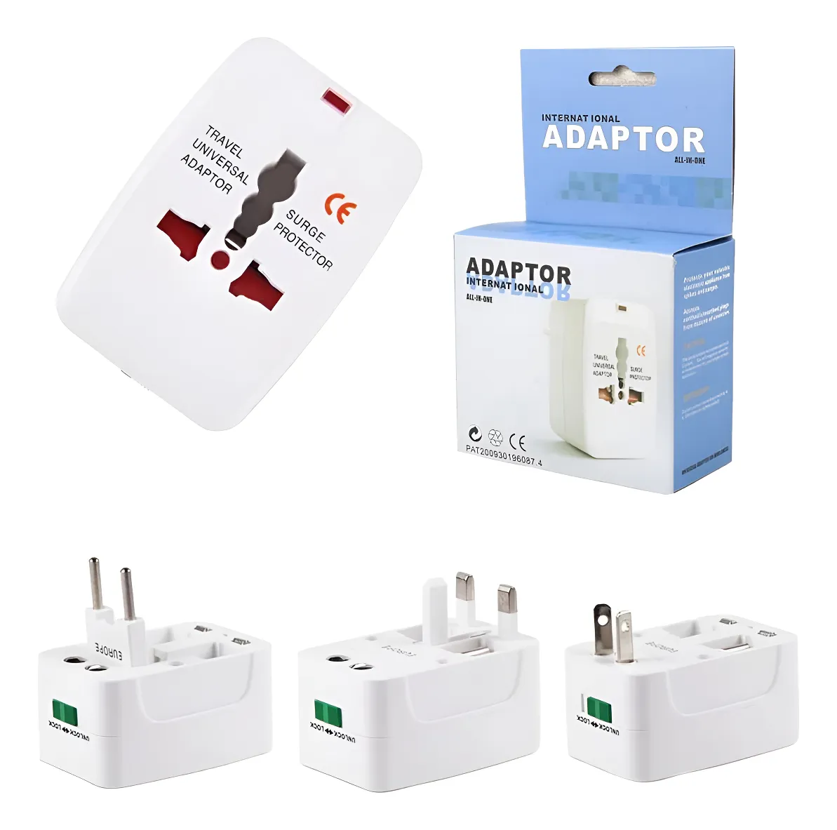 Adaptador Viajero Universal – Conecta en Más de 150 Países