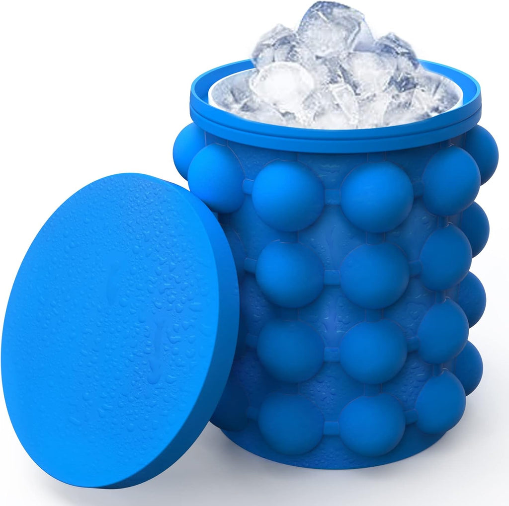 Molde de Hielo con Tapa – Cubos Perfectos en Segundos 🧊