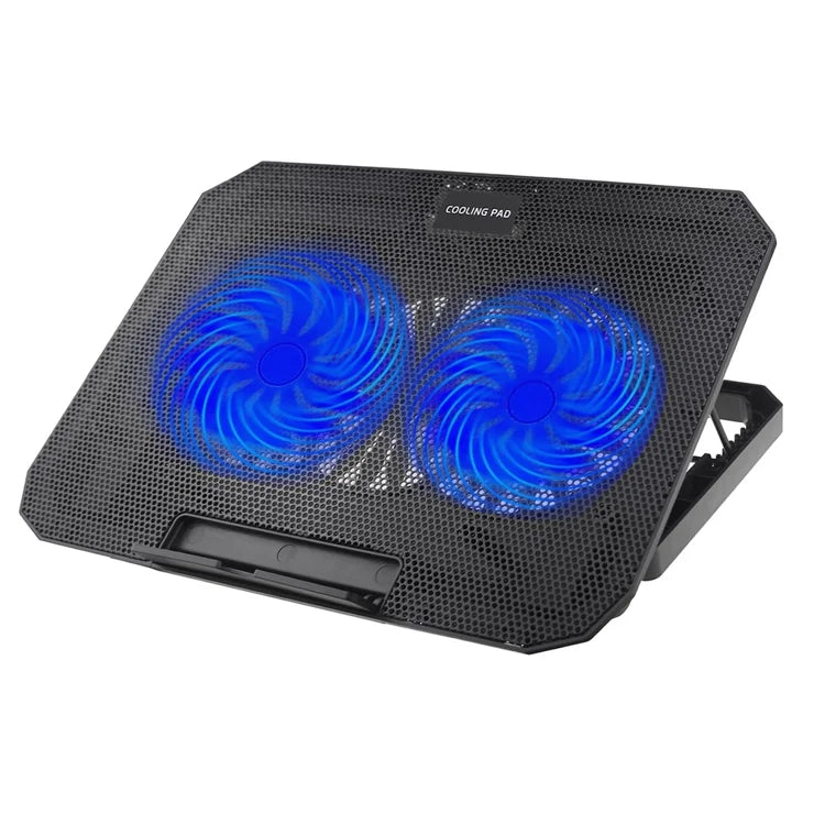 Base Ventilador Notebook Base Cooler Notebook Negro Mesa Enfriador