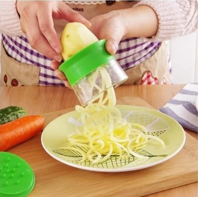 Cortador Verduras Zucchini Espiral Manual