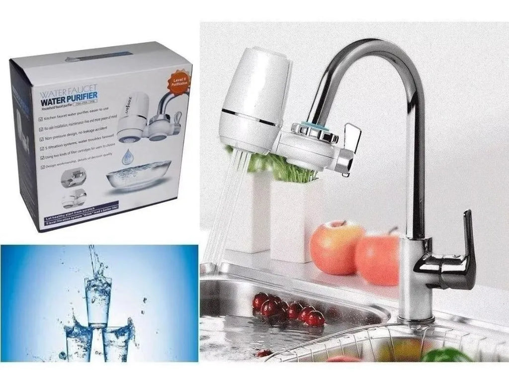 Purificador de Agua para Grifo – Filtración Eficiente y Agua Más Pura 💧✨