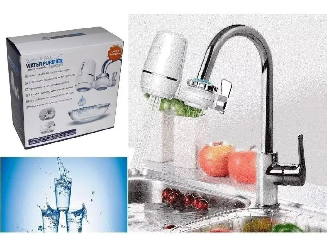 Purificador de Agua para Grifo – Filtración Eficiente y Agua Más Pura 💧✨