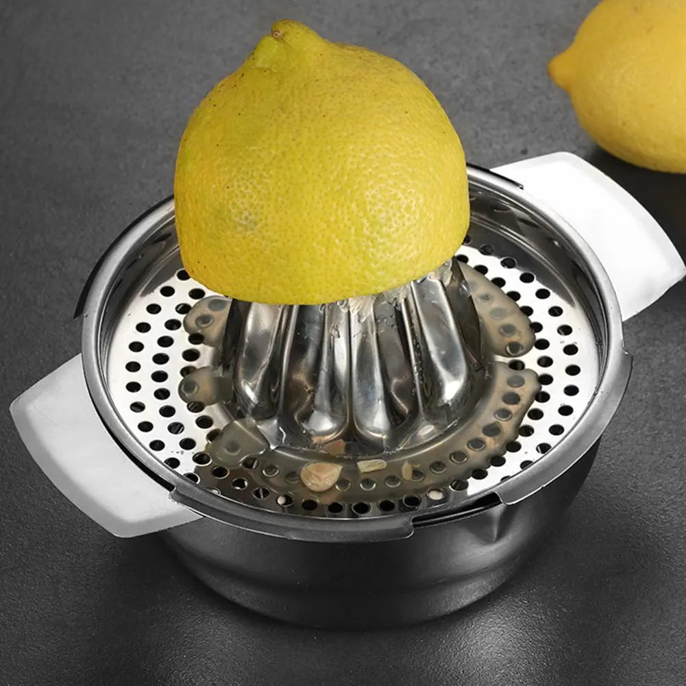 Exprimidor manual Metalizado frutas portatil