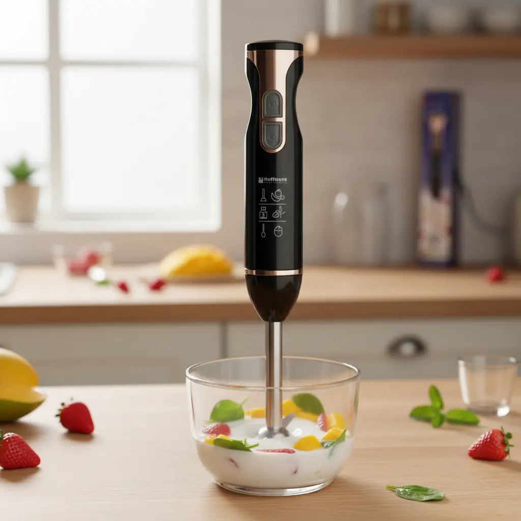 Licuadora Batidora de Mano Procesador Hoffman 800w
