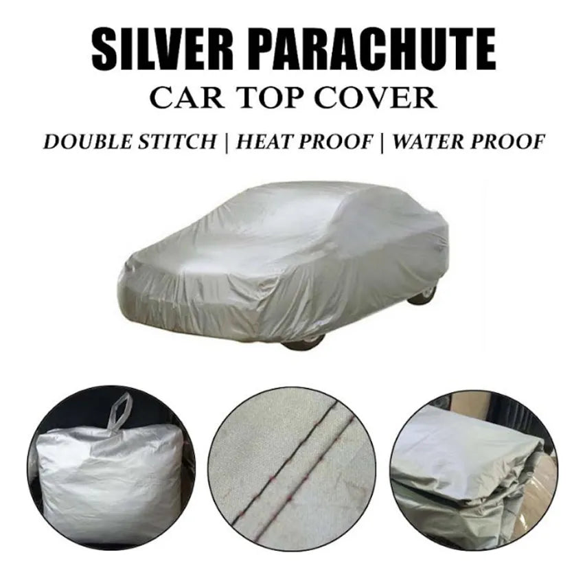 Carpas Para Autos C/ Interior Felpa Funda Gruesa Impermeable Gris