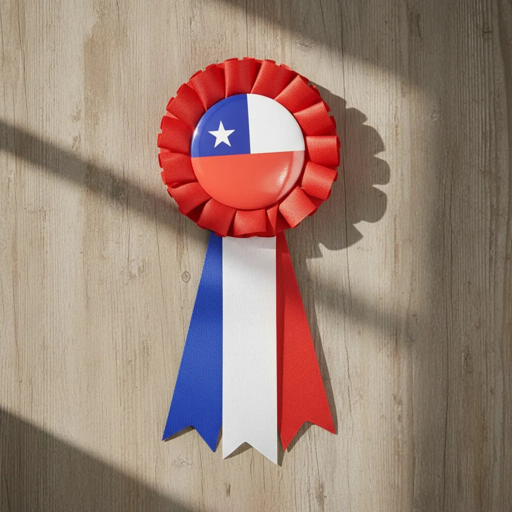 Escarapela Bandera de chile