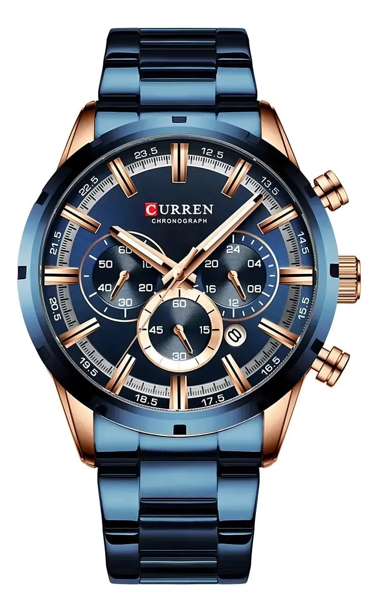 Reloj Elegante Curren Azul
