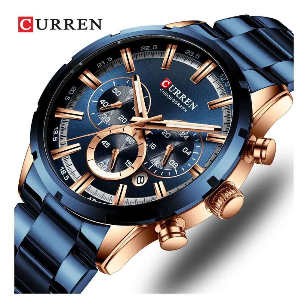 Reloj Elegante Curren Azul
