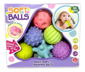 Pelotas Sensoriales Texturizadas Para Bebes Soft Balls 6unid