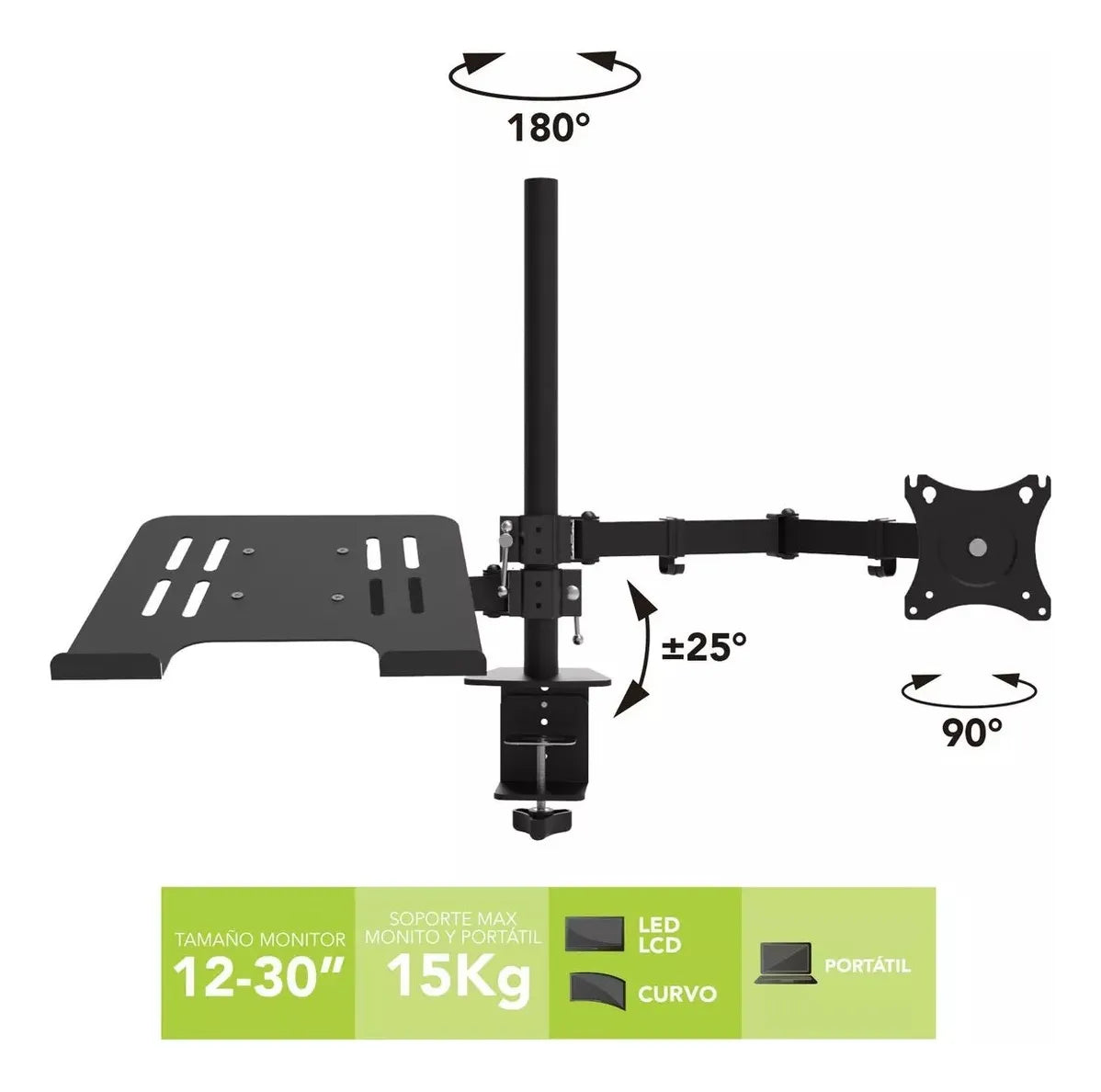 Base Multi-function Desktop 3 para monitor Notebook y Tv