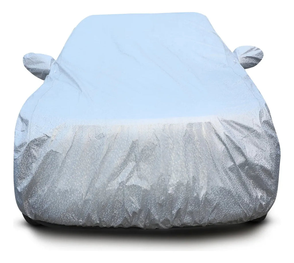 Carpas Para Autos C/ Interior Felpa Funda Gruesa Impermeable Gris