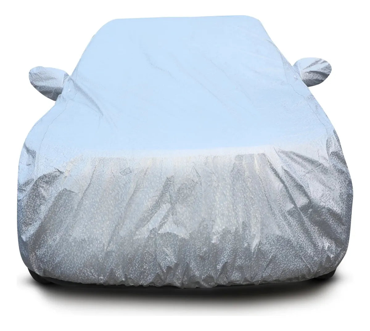 Carpas Para Autos C/ Interior Felpa Funda Gruesa Impermeable Gris