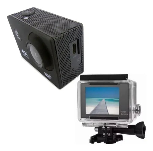 Camara 4k Full Hd Sports Wifi Resistente Al Agua