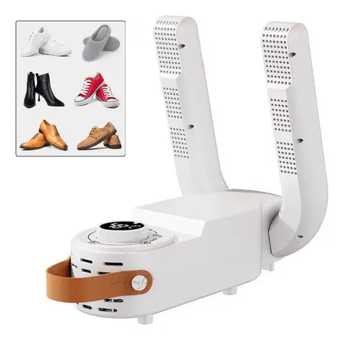 Secador Zapatos Calentador Deshumificador Esteriliza Olor Blanco