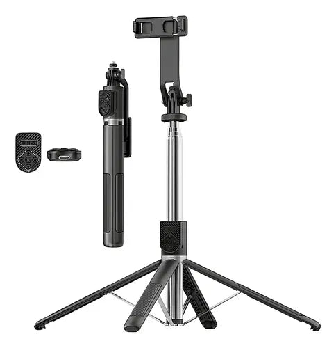 Selfie Stick Trípode Telescópico 2,22 m con Control Bluetooth P230TK