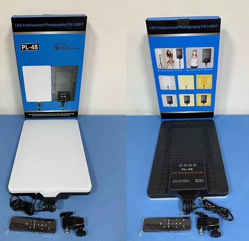 Panel de Iluminacion Pl-48 Luz Led + Tripode