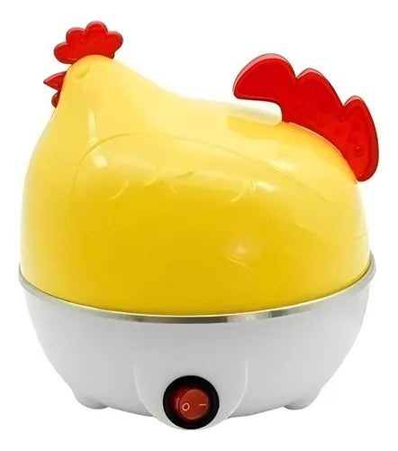 Maquina Hervidor Cocedor De Huevos A Vapor 7 Huevos Amarillo
