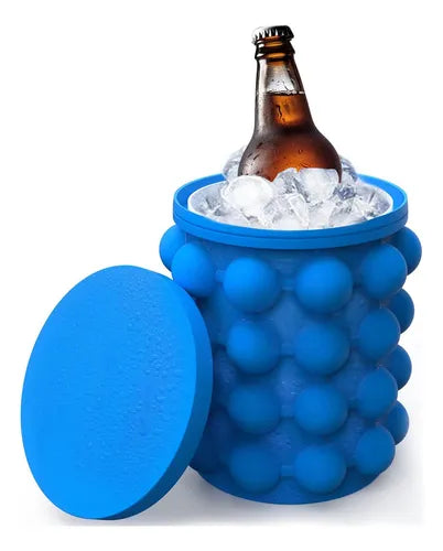 Molde de Hielo con Tapa – Cubos Perfectos en Segundos 🧊
