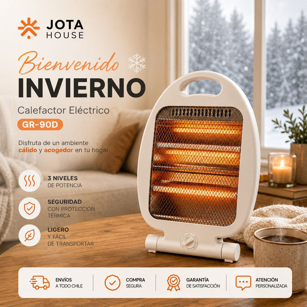Estufa Eléctrica Ahorro Energético Calefactor