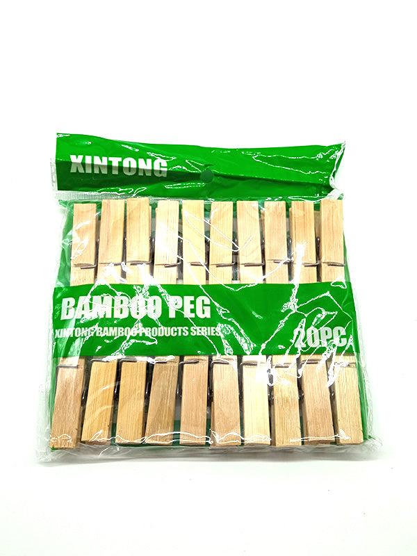Gancho de Ropa madera 20 pcs