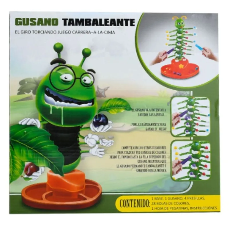 Juego de Mesa Gusano Tambaleante
