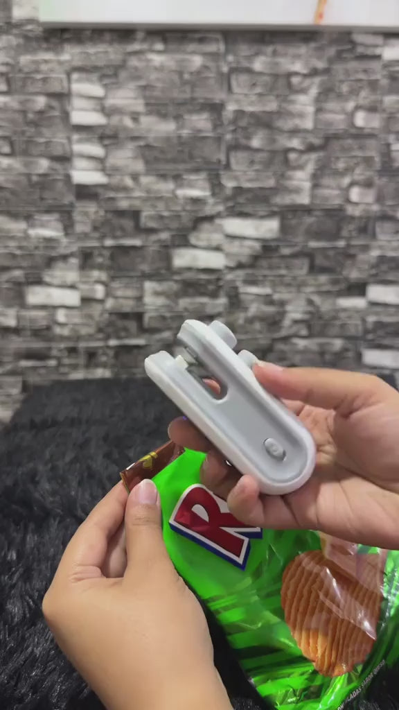 Sellador Térmico Para bolsas Snacks Portátil Recargable USB