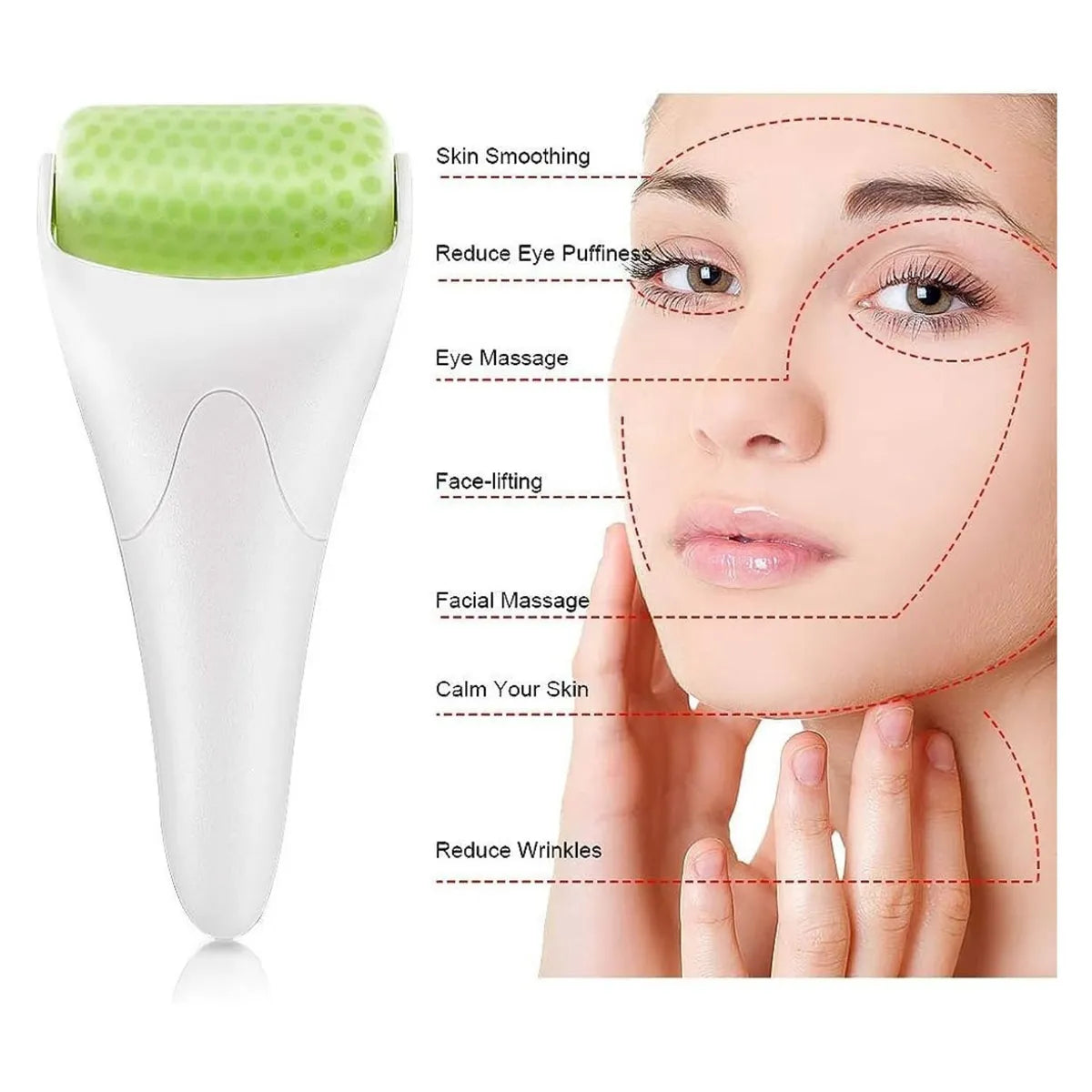 Masajeador Facial de Hielo Reutilizable iCE Roller / ...