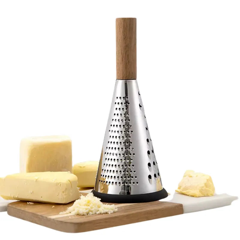 Rallador de Cocina Acero Inoxidable – Práctico, Seguro y Multifuncional 🧀✨